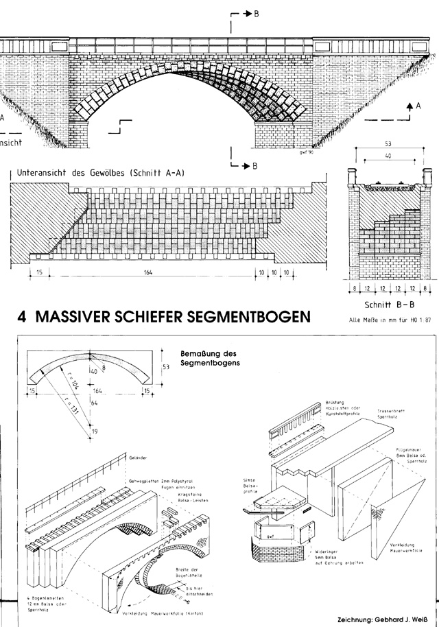 Stenen boogbrug plan (216K)